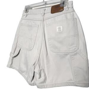 Vintage 90s Route 66 Khaki Cream Carpenter Shorts‎